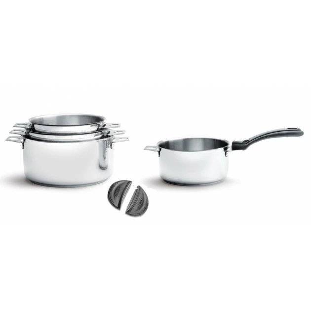 Casserole Tout Inox Sans Queue Ø 14 Cm Twisty De Buyer 6 Casserole Tout Inox Sans Queue Ø 14 Cm Twisty De Buyer – Image 4
