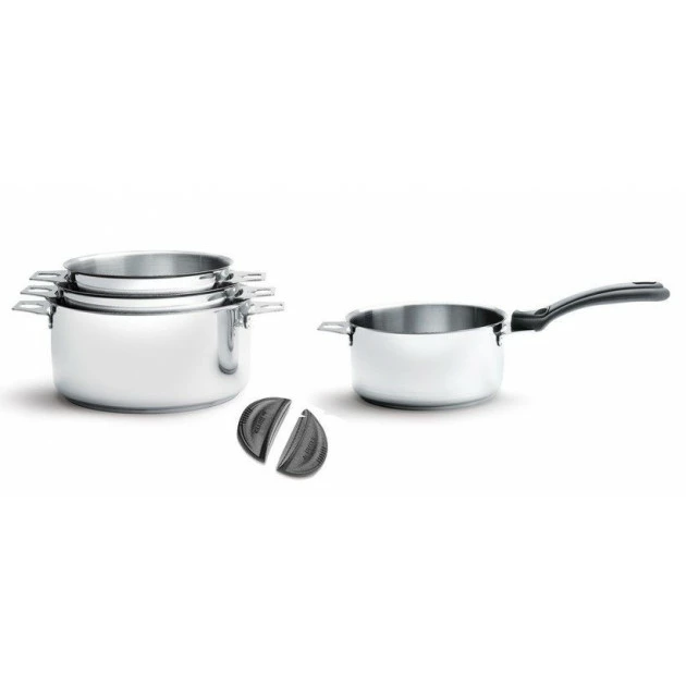 Casserole Tout Inox Sans Queue Ø 16 Cm Twisty De Buyer 6 Casserole Tout Inox Sans Queue Ø 16 Cm Twisty De Buyer – Image 4