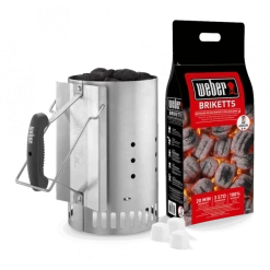 Cheminée Allumage Weber