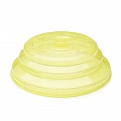 Cloche Micro-ondes Silicone Pliable Ø 25,5 Cm X H 8,5 Cm Ibili