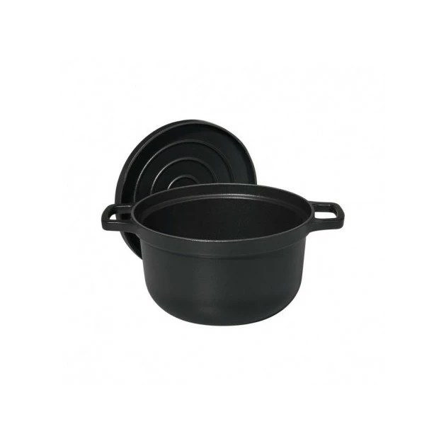 Cocotte à Riz En Fonte 16 Cm Noir Mat Chasseur 5 Cocotte à Riz En Fonte 16 Cm Noir Mat Chasseur – Image 3