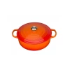 Cocotte En Fonte Basse 30 Cm Volcanique Le Creuset Signature