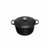 Cocotte En Fonte Haute 24 Cm Noir Mat Le Creuset -Cookway boutique cocotte en fonte haute 24 cm noir mat le creuset