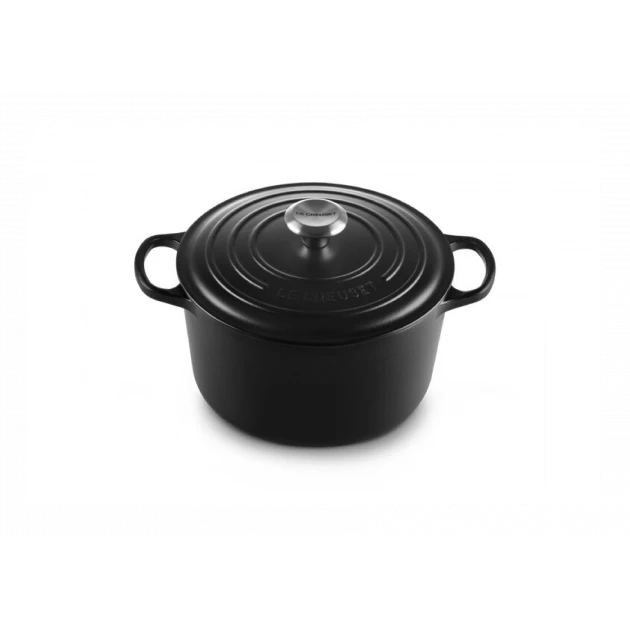 Cocotte En Fonte Haute 26 Cm Noir Ebène Le Creuset 4 Cocotte En Fonte Haute 26 Cm Noir Ebène Le Creuset – Image 2