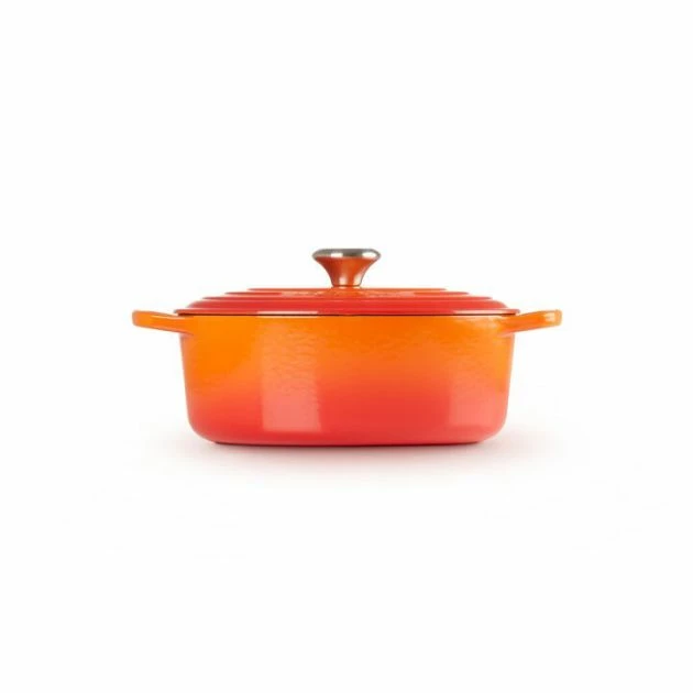 Cocotte En Fonte Ovale 27 Cm Volcanique Le Creuset Signature 4 Cocotte En Fonte Ovale 27 Cm Volcanique Le Creuset Signature – Image 2