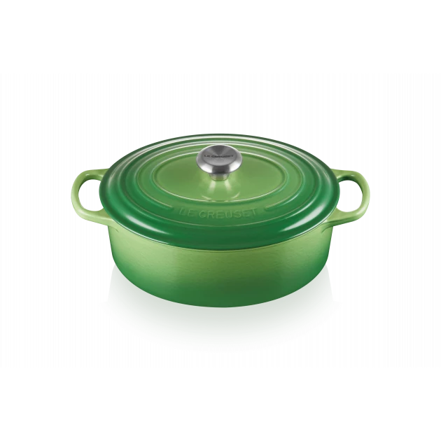 Cocotte En Fonte Ovale 29 Cm Bamboo Le Creuset Signature 3 Cocotte En Fonte Ovale 29 Cm Bamboo Le Creuset Signature