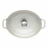 Cocotte En Fonte Ovale 29 Cm Macadamia Chasseur