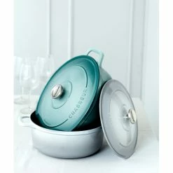 Cocotte En Fonte Ovale 29 Cm Quartz Chasseur 12 Cocotte En Fonte Ovale 29 Cm Quartz Chasseur -Cookway boutique cocotte en fonte ovale 29 cm quartz chasseur 4