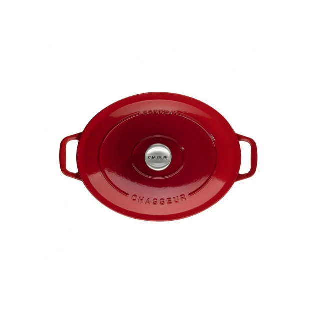 Cocotte En Fonte Ovale 29 Cm Rubis Chasseur 3 Cocotte En Fonte Ovale 29 Cm Rubis Chasseur