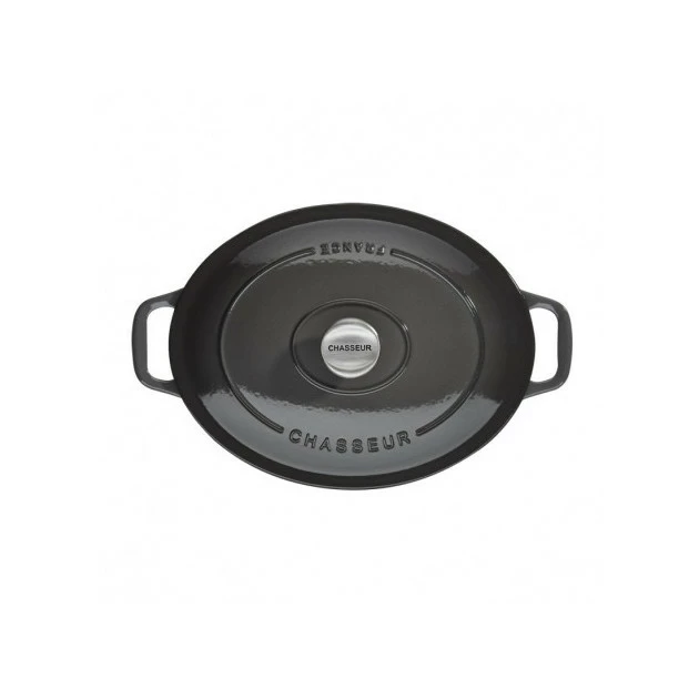 Cocotte En Fonte Ovale 31 Cm Caviar Chasseur 3 Cocotte En Fonte Ovale 31 Cm Caviar Chasseur