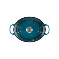 Cocotte En Fonte Ovale 31 Cm Deep Teal Le Creuset Signature 10 Cocotte En Fonte Ovale 31 Cm Deep Teal Le Creuset Signature -Cookway boutique cocotte en fonte ovale 31 cm deep teal le creuset signature 2