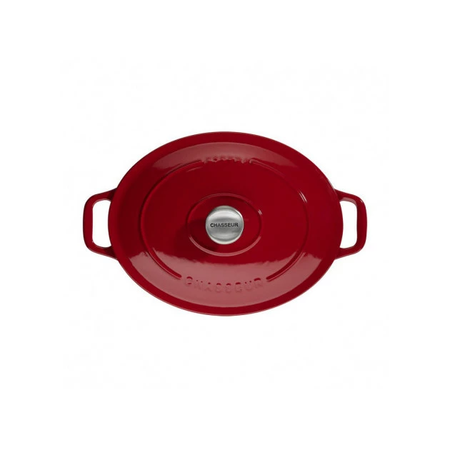 Cocotte En Fonte Ovale 31 Cm Rouge Chasseur 3 Cocotte En Fonte Ovale 31 Cm Rouge Chasseur