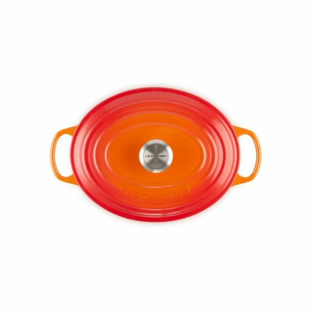 Cocotte En Fonte Ovale 31 Cm Volcanique Le Creuset Signature 5 Cocotte En Fonte Ovale 31 Cm Volcanique Le Creuset Signature – Image 3
