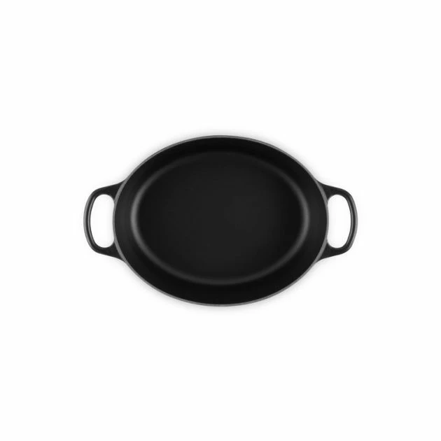 Cocotte En Fonte Ovale 33 Cm Noir Mat Le Creuset Signature 6 Cocotte En Fonte Ovale 33 Cm Noir Mat Le Creuset Signature – Image 4