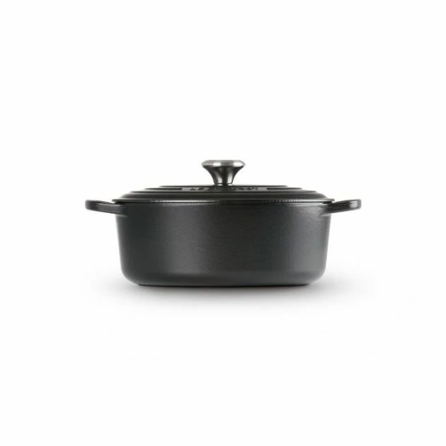 Cocotte En Fonte Ovale 40 Cm Noir Mat Le Creuset Signature 4 Cocotte En Fonte Ovale 40 Cm Noir Mat Le Creuset Signature – Image 2