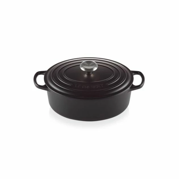 Cocotte En Fonte Ovale 40 Cm Noir Mat Le Creuset Signature 3 Cocotte En Fonte Ovale 40 Cm Noir Mat Le Creuset Signature