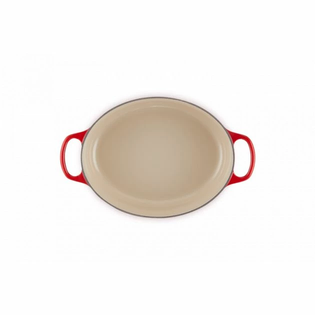 Cocotte En Fonte Ovale Basse 27 Cm Cerise Le Creuset Signature 7 Cocotte En Fonte Ovale Basse 27 Cm Cerise Le Creuset Signature – Image 5