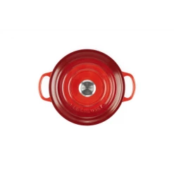 Cocotte En Fonte Ronde 20 Cm Cerise Le Creuset Signature -Cookway boutique cocotte en fonte ronde 20 cm cerise le creuset signature 2