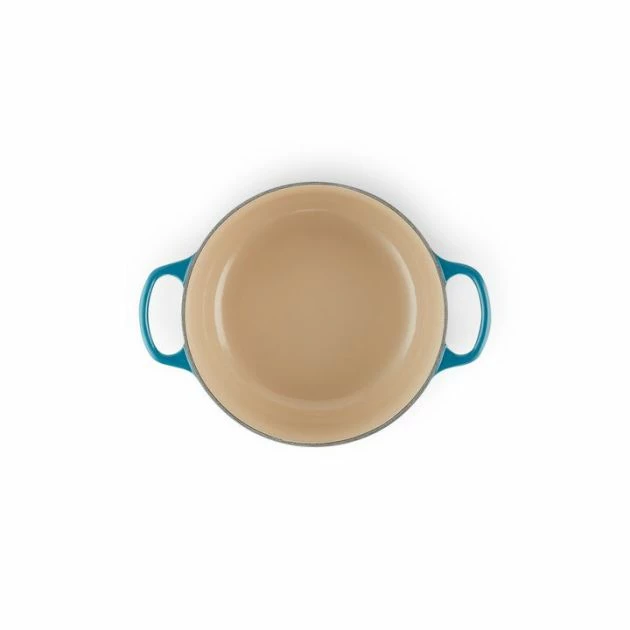 Cocotte En Fonte Ronde 20 Cm Deep Teal Le Creuset Signature 6 Cocotte En Fonte Ronde 20 Cm Deep Teal Le Creuset Signature – Image 4