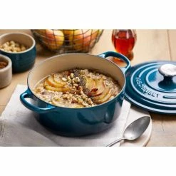 Cocotte En Fonte Ronde 20 Cm Deep Teal Le Creuset Signature 11 Cocotte En Fonte Ronde 20 Cm Deep Teal Le Creuset Signature -Cookway boutique cocotte en fonte ronde 20 cm deep teal le creuset signature 4