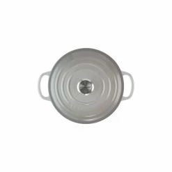Cocotte En Fonte Ronde 20 Cm Mist Grey Le Creuset Signature -Cookway boutique cocotte en fonte ronde 20 cm mist grey le creuset signature 2