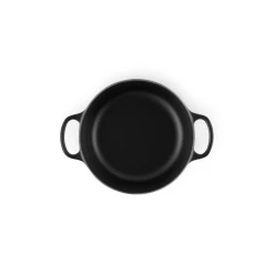 Cocotte En Fonte Ronde 20 Cm Noir Mat Le Creuset Signature -Cookway boutique cocotte en fonte ronde 20 cm noir mat le creuset signature 3
