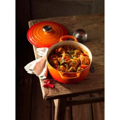 Cocotte En Fonte Ronde 20 Cm Volcanique Le Creuset Signature -Cookway boutique cocotte en fonte ronde 20 cm volcanique le creuset signature 4