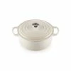 Cocotte En Fonte Ronde 22 Cm Meringue Signature Le Creuset -Cookway boutique cocotte en fonte ronde 22 cm meringue signature le creuset