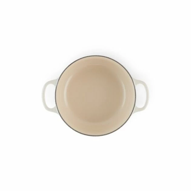 Cocotte En Fonte Ronde 22 Cm Meringue Signature Le Creuset 6 Cocotte En Fonte Ronde 22 Cm Meringue Signature Le Creuset – Image 4