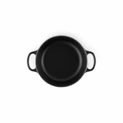 Cocotte En Fonte Ronde 22 Cm Noir Mat Le Creuset Signature -Cookway boutique cocotte en fonte ronde 22 cm noir mat le creuset signature 3