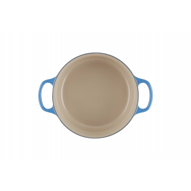 Cocotte En Fonte Ronde 22 Cm Signature Azur Le Creuset 6 Cocotte En Fonte Ronde 22 Cm Signature Azur Le Creuset – Image 4