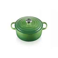 Cocotte En Fonte Ronde 24 Cm Bamboo Le Creuset Signature