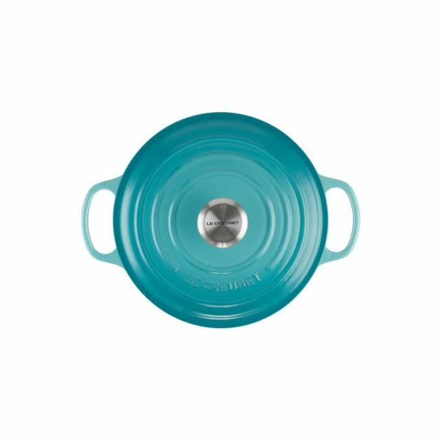 Cocotte En Fonte Ronde 24 Cm Caraïbes Le Creuset Signature 5 Cocotte En Fonte Ronde 24 Cm Caraïbes Le Creuset Signature – Image 3