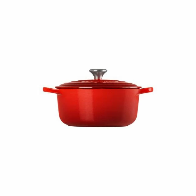 Cocotte En Fonte Ronde 24 Cm Cerise Le Creuset Signature 4 Cocotte En Fonte Ronde 24 Cm Cerise Le Creuset Signature – Image 2