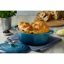 Cocotte En Fonte Ronde 24 Cm Deep Teal Le Creuset Signature -Cookway boutique cocotte en fonte ronde 24 cm deep teal le creuset signature 4