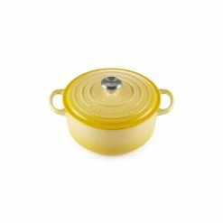 Cocotte En Fonte Ronde 24 Cm Soleil Le Creuset Signature