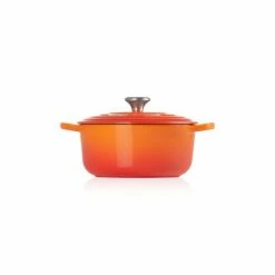 Cocotte En Fonte Ronde 26 Cm Volcanique Le Creuset Signature -Cookway boutique cocotte en fonte ronde 26 cm volcanique le creuset signature 1