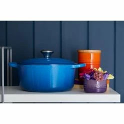 Cocotte En Fonte Ronde 28 Cm Marseille Le Creuset Signature -Cookway boutique cocotte en fonte ronde 28 cm marseille le creuset signature 4