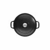 Cocotte En Fonte Ronde 28 Cm Noir Mat Chasseur -Cookway boutique cocotte en fonte ronde 28 cm noir mat chasseur