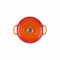 Cocotte En Fonte Ronde 28 Cm Volcanique Le Creuset Signature -Cookway boutique cocotte en fonte ronde 28 cm volcanique le creuset signature 2