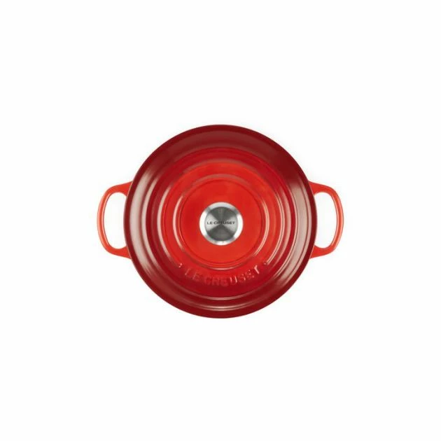 Cocotte En Fonte Ronde 30 Cm Cerise Le Creuset Signature 5 Cocotte En Fonte Ronde 30 Cm Cerise Le Creuset Signature – Image 3