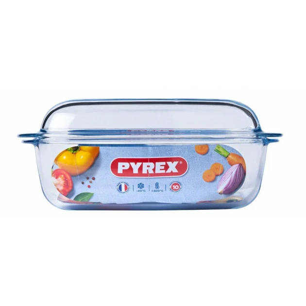Cocotte En Verre Rectangulaire 37 X 22 Cm 6,5 L Essentials Pyrex 5 Cocotte En Verre Rectangulaire 37 X 22 Cm 6,5 L Essentials Pyrex – Image 3