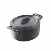 Cocotte Ovale Noire 25cl Belle Cuisine Revol -Cookway boutique cocotte ovale noire 25cl belle cuisine revol