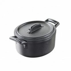 Cocotte Ovale Noire 25cl Belle Cuisine Revol