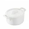 Cocotte Ronde Blanche 20cl Belle Cuisine Revol -Cookway boutique cocotte ronde blanche 20cl belle cuisine revol