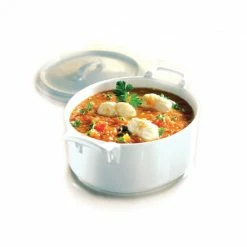 Cocotte Ronde Blanche 20cl Belle Cuisine Revol 7 Cocotte Ronde Blanche 20cl Belle Cuisine Revol -Cookway boutique cocotte ronde blanche 20cl belle cuisine revol 2
