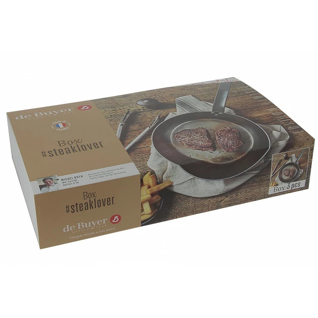 Coffret Box Steak Lover De Buyer 4 Coffret Box Steak Lover De Buyer – Image 2