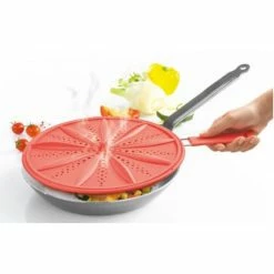 Couvercle Anti-éclaboussures Rouge Mastrad -Cookway boutique couvercle anti eclaboussures rouge mastrad 1