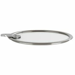 Couvercle Plat En Verre Trempé 20 Cm Strate Amovible Cristel