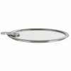 Couvercle Plat En Verre Trempé 24 Cm Strate Amovible Cristel